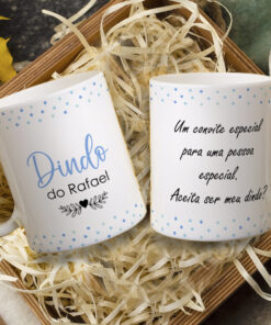 Caneca Tradicional - DINDO UM CONVITE ESPECIAL PARA UMA PESSOA ESPECIAL