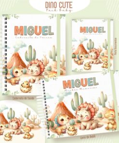 Kit Maternidade - Dino Cute