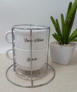 Alternative view of Kit Torre de 2 Xícaras 150ml c/Suporte de Metal