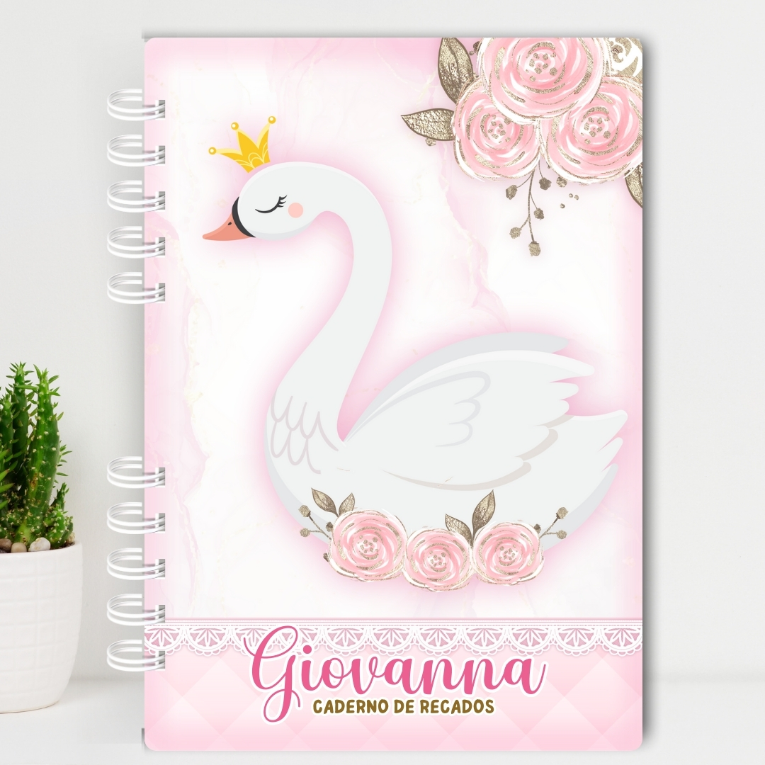 Volta às Aulas - Caderno de Recados - Cisne