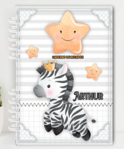 Volta às Aulas - Caderno de Recados - Zebra