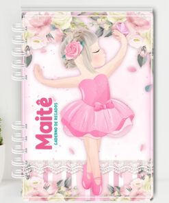 Volta às Aulas - Caderno de Recados - Bailarina