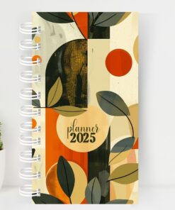 Planner Slim 2025 - Floral Boho