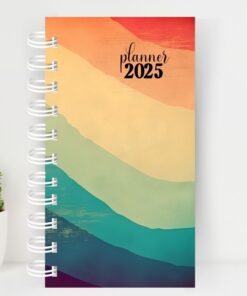Planner Slim 2025 - Pop Retrô 02