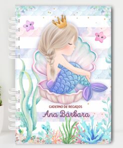 Volta às Aulas - Caderno de Recados - Sereia