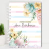 Volta às Aulas - Caderno de Recados - Floral 1