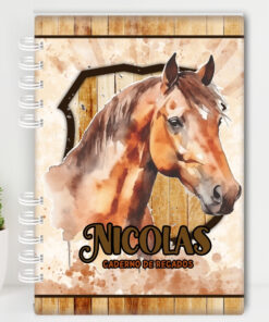 Volta às Aulas - Caderno de Recados - Cavalo