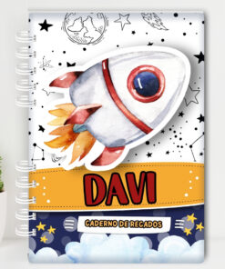 Volta às Aulas - Caderno de Recados - Universo