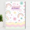 Volta às Aulas - Caderno de Recados - Arco íris Feliz