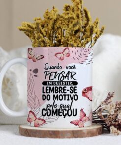 Caneca Tradicional - Frase Motivacional 01