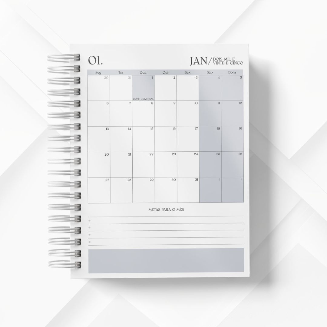 Agenda Agenda Masculina - Imagem 4