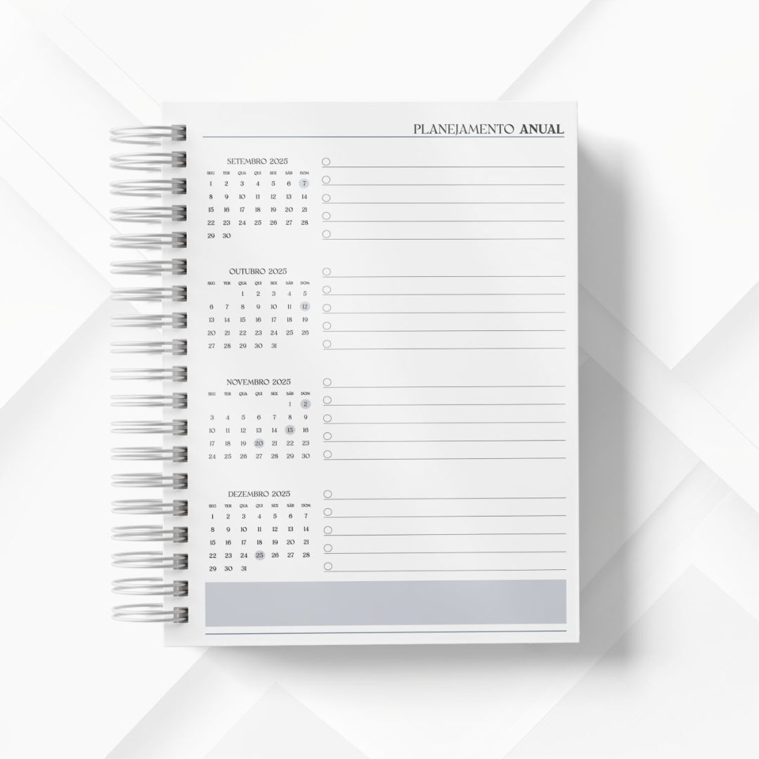 Agenda Agenda Masculina - Imagem 8