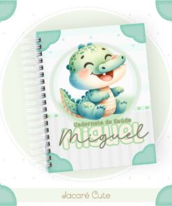 Caderneta de Saúde Jacaré Cute