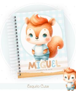 Caderneta de Saúde Esquilo Cute