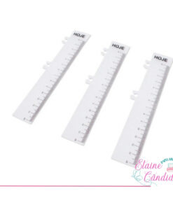 Régua Marca Página 14 Cm Transparente P/ Wire-o