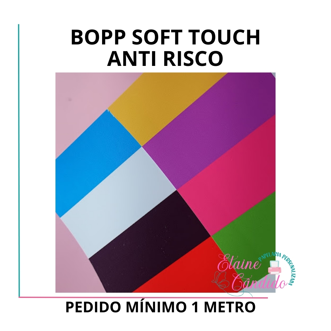 BOPP SOFT TOUCH - ANTI RISCO - 1M