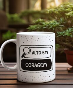 Caneca Tradicional - Alto em Coragem