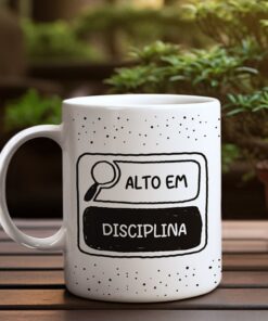 Caneca Tradicional - Alto em Disciplina