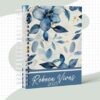 Agenda Floral Azul