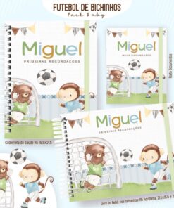Kit Maternidade - Futebol de Bichinhos