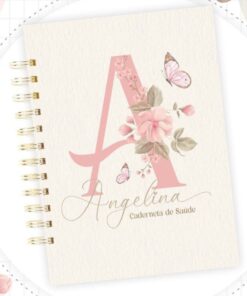 Caderneta de Vacinação - Borboleta Alfabeto