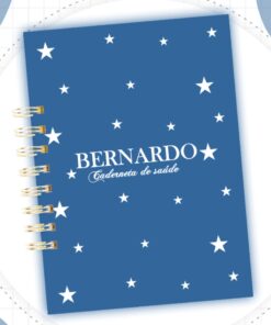 Caderneta de Saúde Estrela Azul Marinho