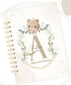 Caderneta de Saúde Ursinho Delicado Alfabeto