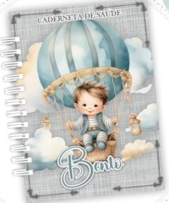 Caderneta de Saúde - Menino no Balão