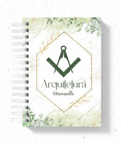 Alternative view of Agenda Profissões Floral Verde - Escolha a profissão