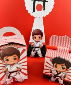 kit festa kARATÊ - 18 peças