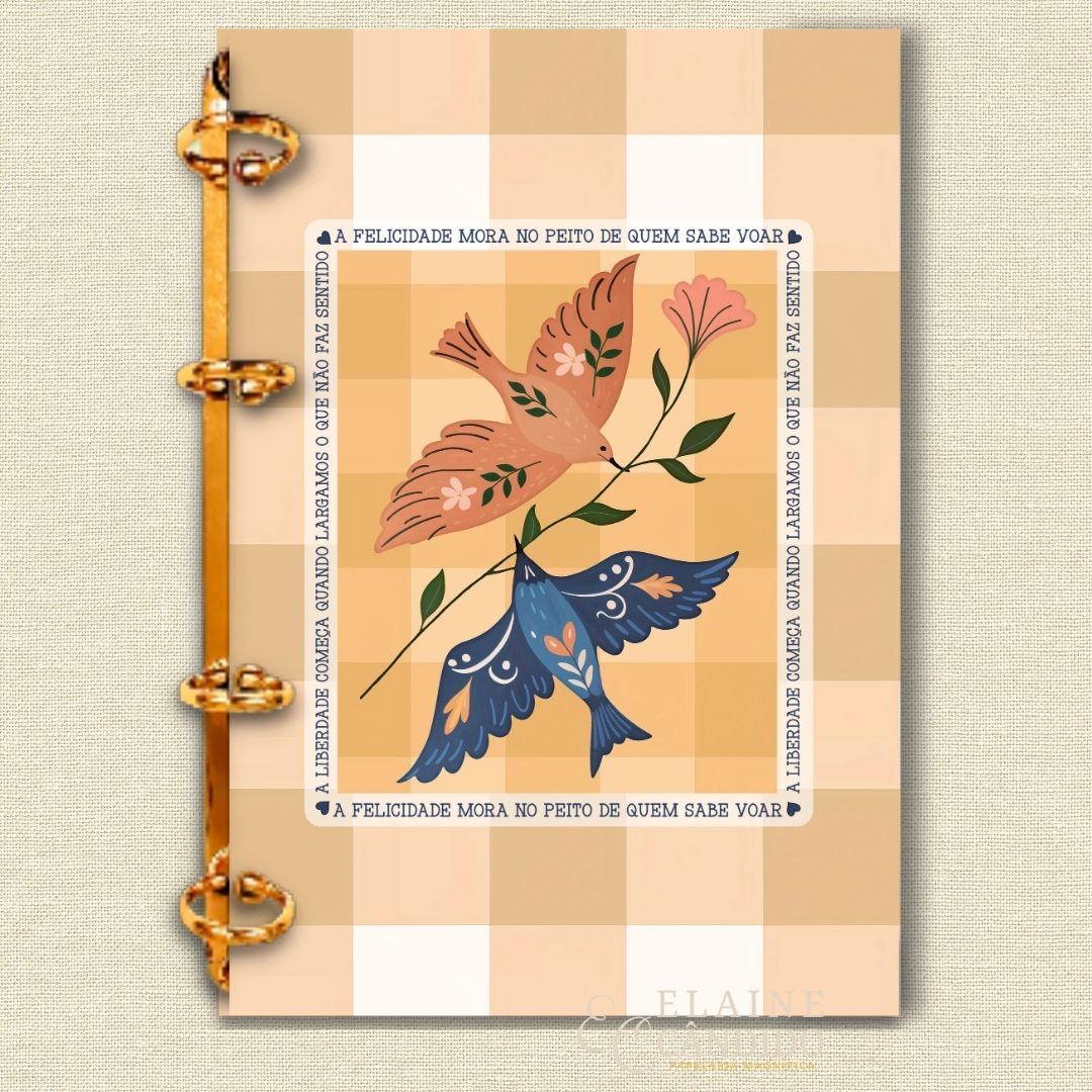 Planner Fichário 2026 – Pássaros - Imagem 37