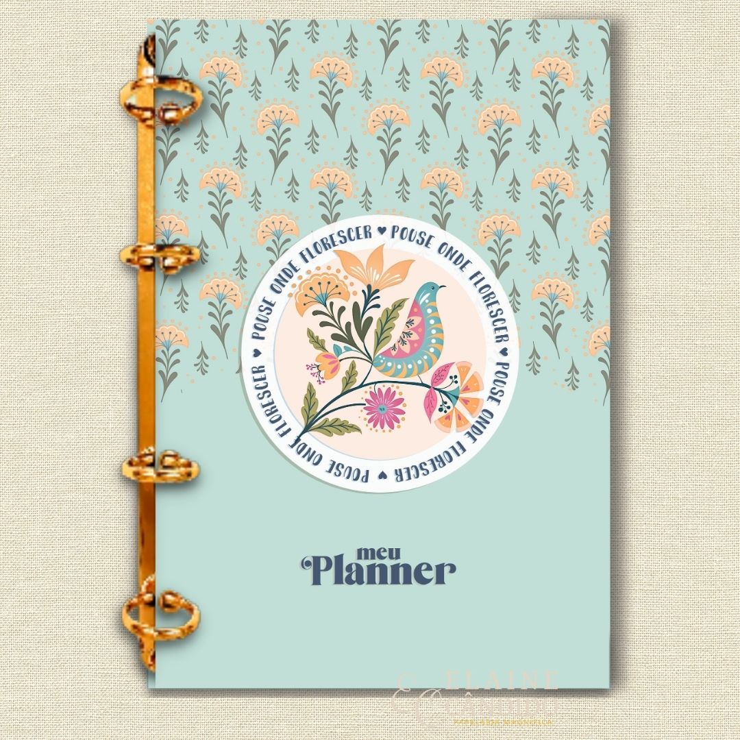 Planner Fichário 2026 – Pássaros - Imagem 36