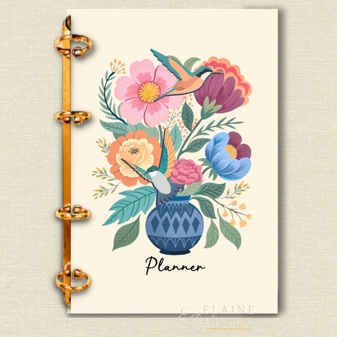 Planner Fichário 2026 – Pássaros - Imagem 34