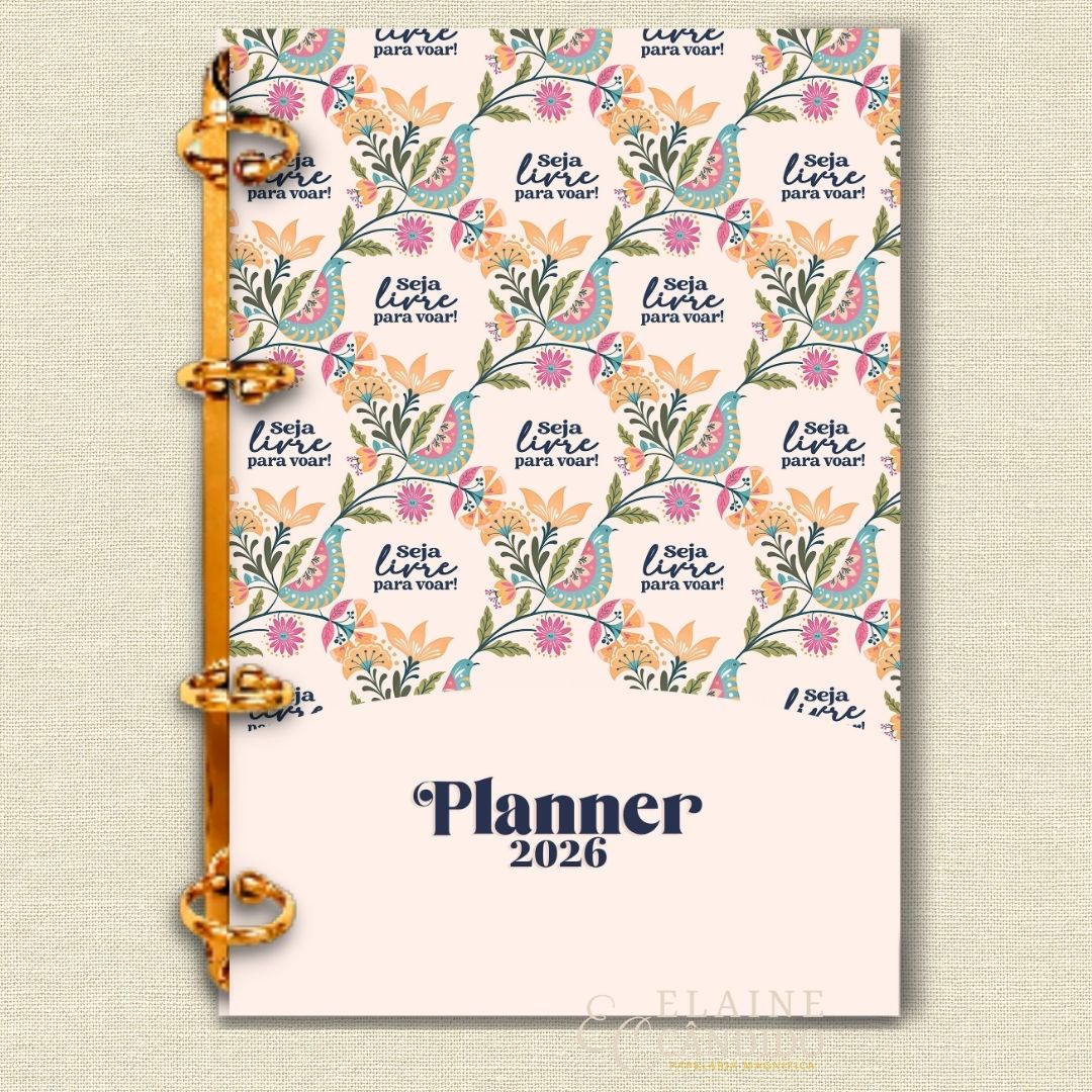 Planner Fichário 2026 – Pássaros - Imagem 41