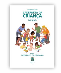 MIOLO DE CADERNETA - MENINO - IMPRESSÃO 120g