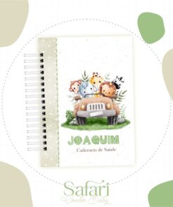 Caderneta de Saúde - Safari Verde Clean