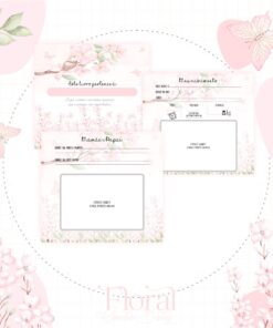 Alternative view of Livro do bebe - Floral Rosa com Borboletas