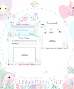 Alternative view of Livro do bebe - Fundo do Mar Lilás