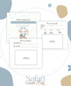 Alternative view of Livro do Bebê - Safari Verde Clean