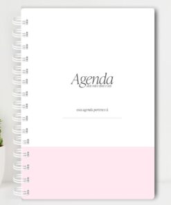 Alternative view of Agenda Personalizada Floral Verde