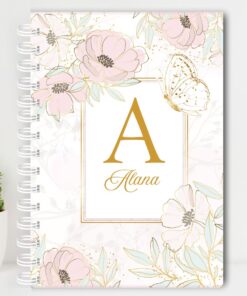 Agenda Personalizada Floral Delicado