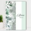 Agenda Personalizada Floral Verde