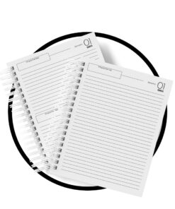 Alternative view of Agenda Masculina Personalizada Alfabeto Basic Gold