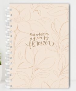 Agenda Evangélica 1 dia por Página - Frase 3 - Bege