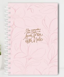 Agenda Evangélica 1 dia por Página - Frase 1 - Rosa