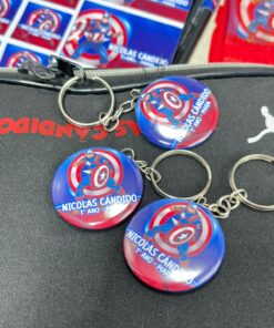 kit 3 Chaveiros de identificação