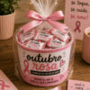 outubro rosa, balde de balinhas, balinhas personalizadas, balde personalizado, lembrança outubro rosa, lembrancinha outubro rosa, brinde outubro rosa