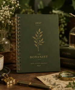 Agenda 2027 A5 Personalizada Minimal — The Botanist | Chapters 2027
